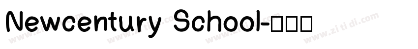 Newcentury School字体转换